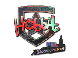 Sticker HObbit (Holo) | Stockholm 2021 - Preço e onde comprar no CS2