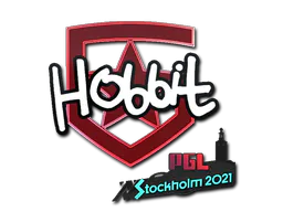 Sticker HObbit | Stockholm 2021 - Preço e onde comprar no CS2
