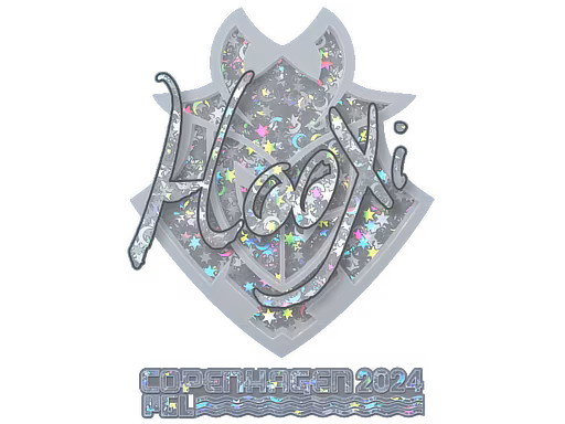 Sticker HooXi (Glitter) | Copenhagen 2024 - Preço e onde comprar no CS2