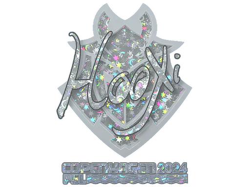 Sticker HooXi (Glitter) | Copenhagen 2024 - Preço e onde comprar no CS2
