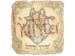 Sticker huNter- | Austin 2025 - Preço e onde comprar no CS2