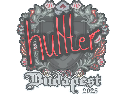 Sticker huNter- | Budapest 2025 - Preço e onde comprar no CS2