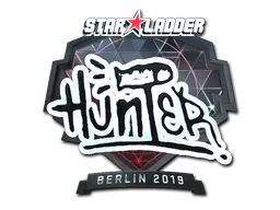 Sticker huNter- (Foil) | Berlin 2019 - Preço e onde comprar no CS2