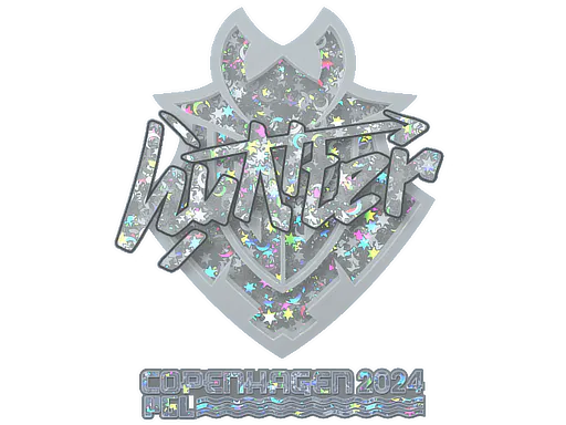 Sticker huNter- (Glitter) | Copenhagen 2024 - Preço e onde comprar no CS2