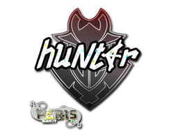Sticker huNter- (Glitter) | Paris 2023 - Preço e onde comprar no CS2