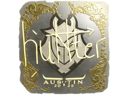 Sticker huNter- (Gold) | Austin 2025 - Preço e onde comprar no CS2