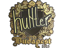 Sticker huNter- (Gold) | Budapest 2025 - Preço e onde comprar no CS2