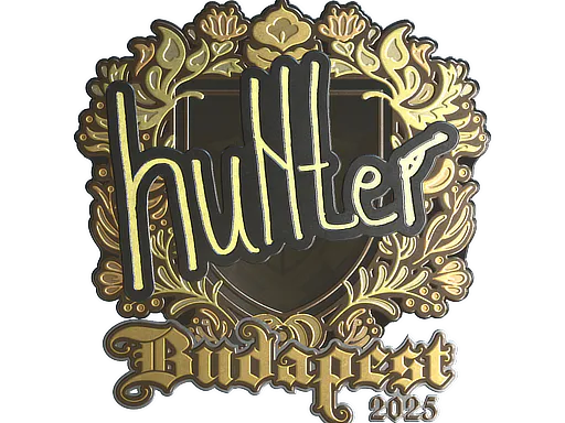 Sticker huNter- (Gold) | Budapest 2025 - Preço e onde comprar no CS2