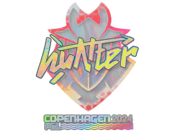 Sticker huNter- (Holo) | Copenhagen 2024 - Preço e onde comprar no CS2