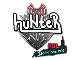 Sticker huNter- | Stockholm 2021 - Preço e onde comprar no CS2