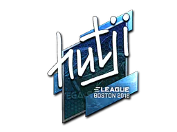 Sticker hutji (Foil) | Boston 2018 - Preço e onde comprar no CS2
