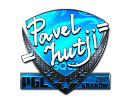Sticker hutji (Foil) | Krakow 2017 - Preço e onde comprar no CS2