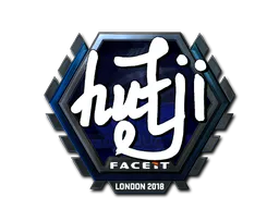 Sticker hutji (Foil) | London 2018 - Preço e onde comprar no CS2