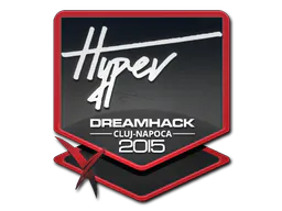 Sticker Hyper | Cluj-Napoca 2015 - Preço e onde comprar no CS2