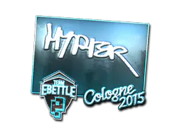 Sticker Hyper (Foil) | Cologne 2015 - Preço e onde comprar no CS2