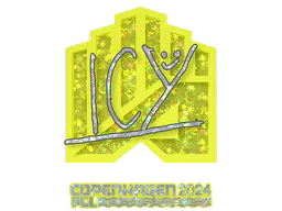 Sticker ICY (Glitter) | Copenhagen 2024 - Preço e onde comprar no CS2