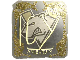Sticker ICY (Gold) | Austin 2025 - Preço e onde comprar no CS2