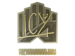 Sticker ICY (Gold) | Copenhagen 2024 - Preço e onde comprar no CS2
