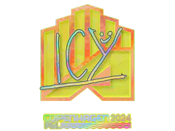 Sticker ICY (Holo) | Copenhagen 2024 - Preço e onde comprar no CS2