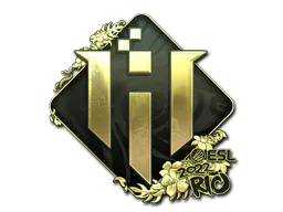 Sticker IHC Esports (Gold) | Rio 2022 - Preço e onde comprar no CS2