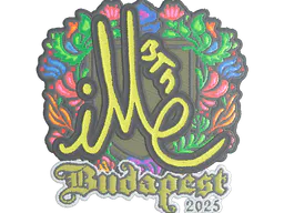Sticker iM (Embroidered) | Budapest 2025 - Preço e onde comprar no CS2