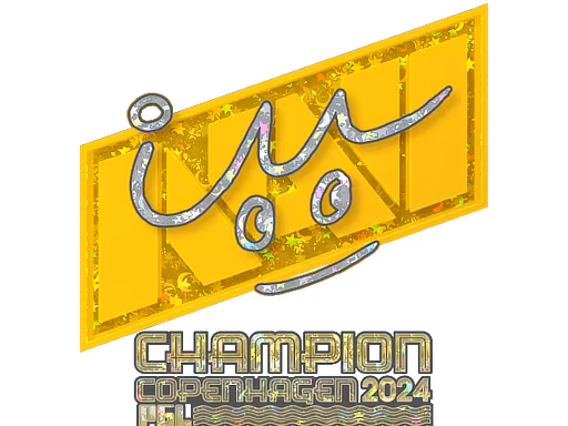 Sticker iM (Glitter, Champion) | Copenhagen 2024 - Preço e onde comprar no CS2