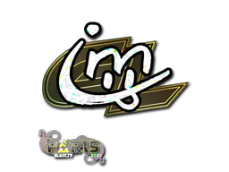 Sticker iM (Glitter) | Paris 2023 - Preço e onde comprar no CS2