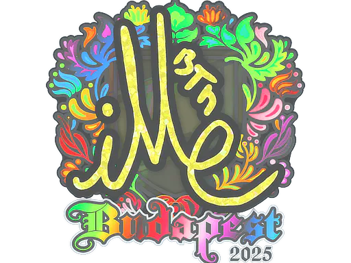 Sticker iM (Holo) | Budapest 2025 - Preço e onde comprar no CS2