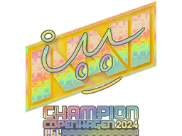 Sticker iM (Holo, Champion) | Copenhagen 2024 - Preço e onde comprar no CS2