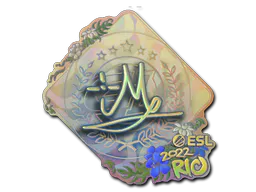 Sticker iM (Holo) | Rio 2022 - Preço e onde comprar no CS2