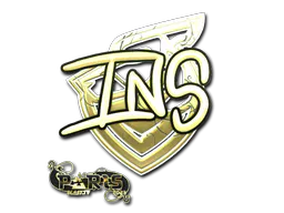 Sticker INS (Gold) | Paris 2023 - Preço e onde comprar no CS2