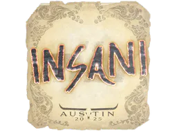 Sticker insani | Austin 2025 - Preço e onde comprar no CS2