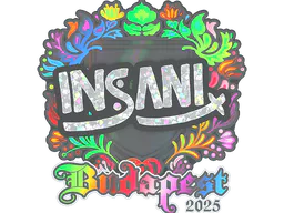 Sticker insani (Holo) | Budapest 2025 - Preço e onde comprar no CS2