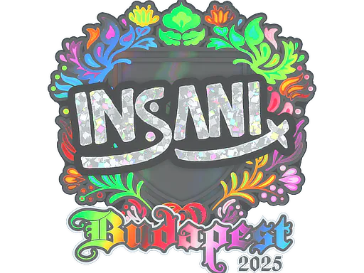 Sticker insani (Holo) | Budapest 2025 - Preço e onde comprar no CS2