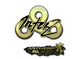 Sticker interz (Gold) | Antwerp 2022 - Preço e onde comprar no CS2
