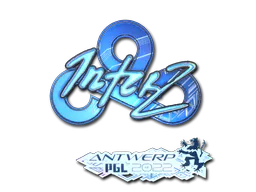 Sticker interz (Holo) | Antwerp 2022 - Preço e onde comprar no CS2