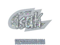 Sticker isak (Glitter) | Copenhagen 2024 - Preço e onde comprar no CS2