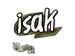 Sticker isak (Glitter) | Paris 2023 - Preço e onde comprar no CS2