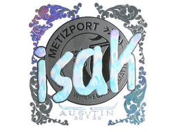 Sticker isak (Holo) | Austin 2025 - Preço e onde comprar no CS2