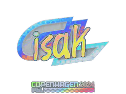 Sticker isak (Holo) | Copenhagen 2024 - Preço e onde comprar no CS2