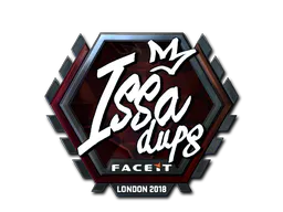 Sticker ISSAA (Foil) | London 2018 - Preço e onde comprar no CS2