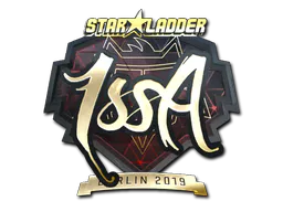 Sticker ISSAA (Gold) | Berlin 2019 - Preço e onde comprar no CS2