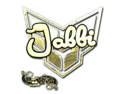 Sticker jabbi (Gold) | Paris 2023 - Preço e onde comprar no CS2