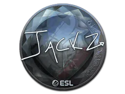 Sticker JaCkz (Foil) | Katowice 2019 - Preço e onde comprar no CS2