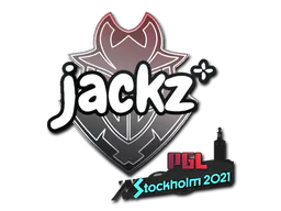 Sticker JACKZ | Stockholm 2021 - Preço e onde comprar no CS2