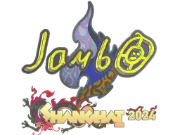 Sticker jambo (Holo) | Shanghai 2024 - Preço e onde comprar no CS2