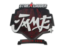 Sticker Jame | Berlin 2019 - Preço e onde comprar no CS2