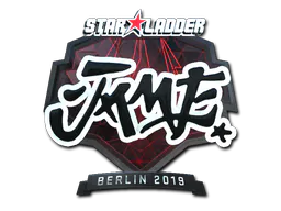 Sticker Jame (Foil) | Berlin 2019 - Preço e onde comprar no CS2