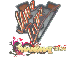 Sticker Jame (Glitter) | Shanghai 2024 - Preço e onde comprar no CS2