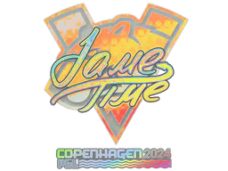 Sticker Jame (Holo) | Copenhagen 2024 - Preço e onde comprar no CS2